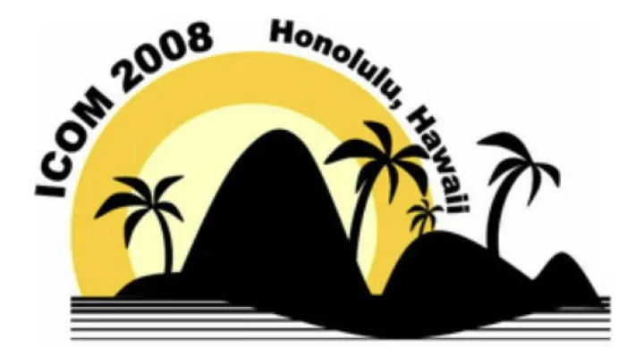 ICOM 2008 logo ICOM 2008 logo