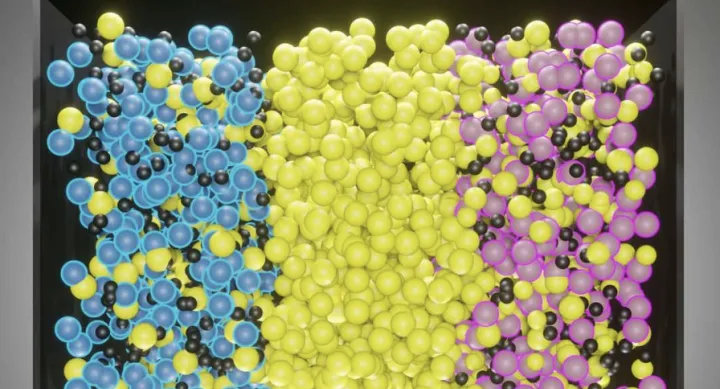 Image of ion transport through polymer chemistry Image of ion transport through polymer chemistry