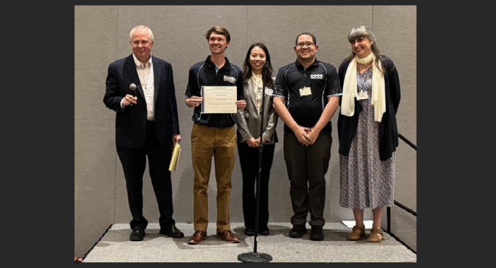 Student and Postdoc Team Science Award presentation
